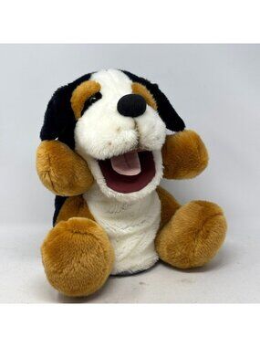 COSTCO Bernese Mountain Dog Golf Club Cover Puppet Plush Barks Sounds